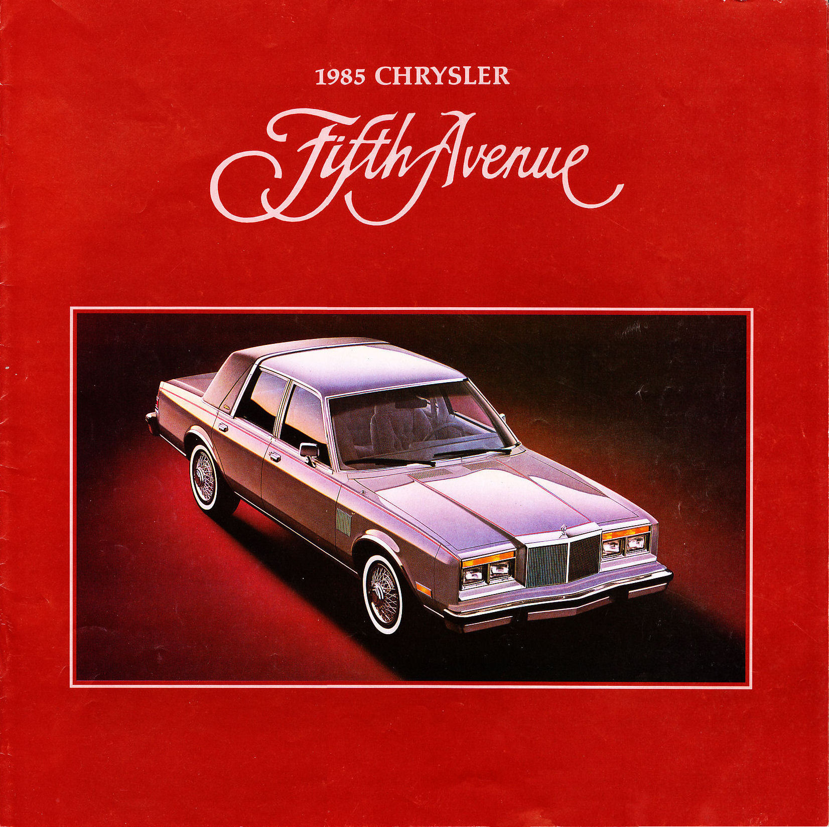 1985 Chrysler Fifth Avenue Canadian Brochure